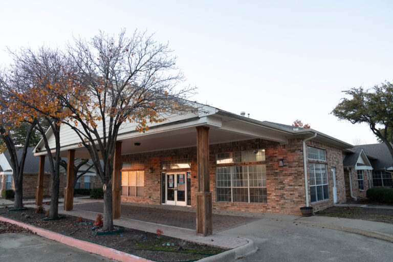 front entrance of addiction treatment center in Plano, Texas