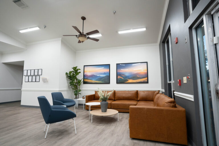 dallas addiction center waiting room